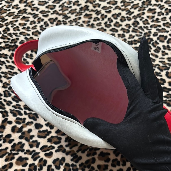 2003 PAUL FRANK β€οΈπ Vintage Zipper Shoulder Bag Y2K Red Blue William the Mouse - Picture 7 of 16